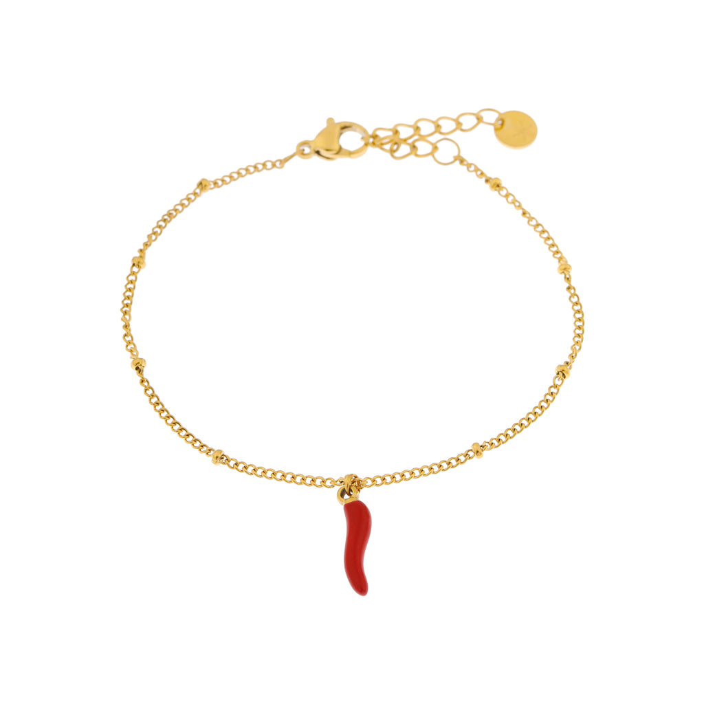 Spicy Pepper Bracelet Gold
