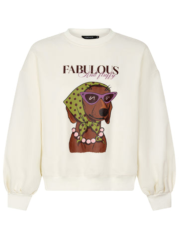Sweater Fabulous and fluffy - Ecru
