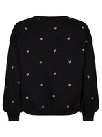 Sweater Hearts - Black/Gold