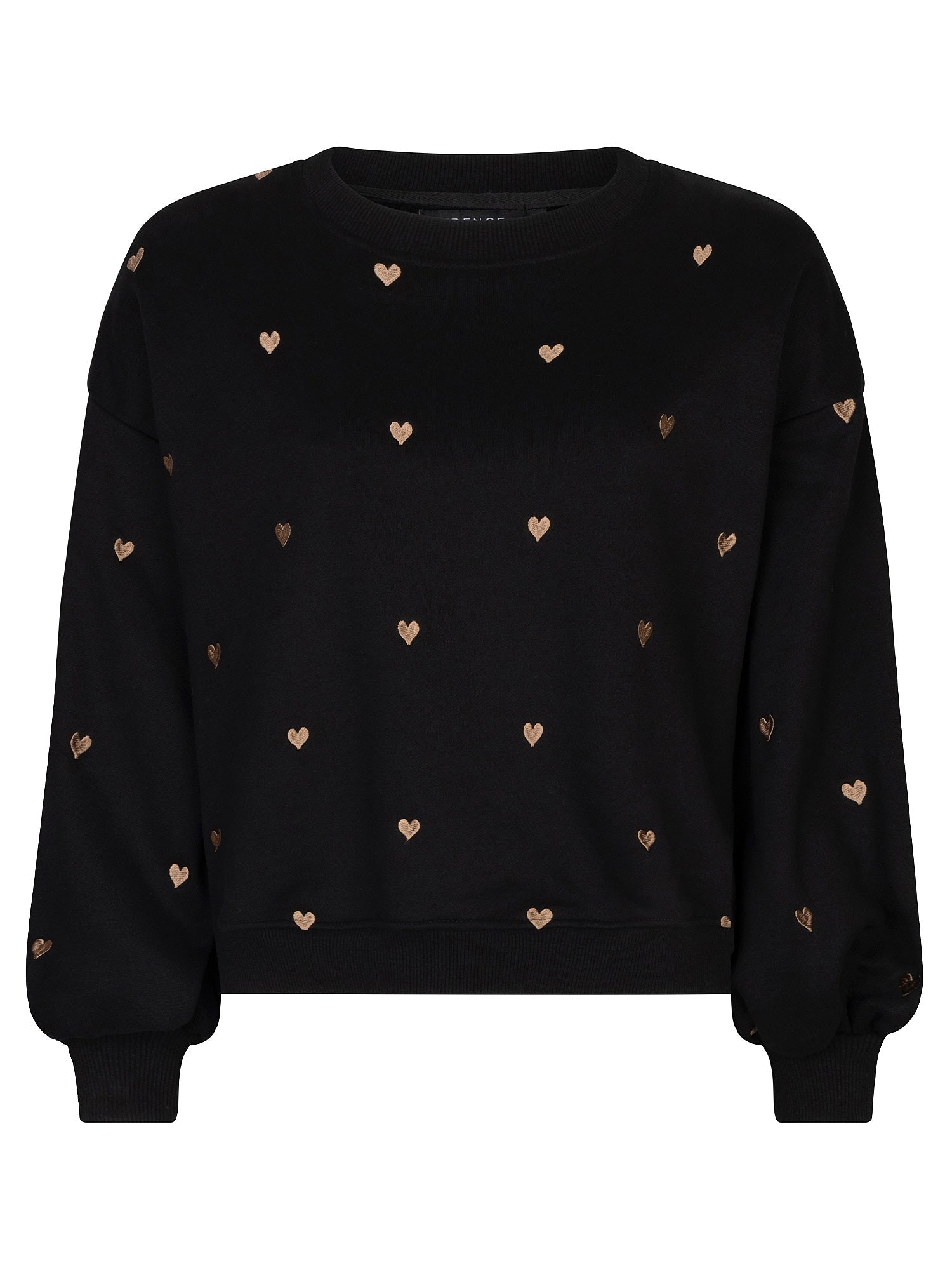 Sweater Hearts - Black/Gold