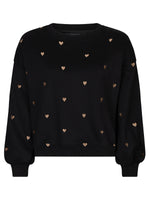 Sweater Hearts - Black/Gold