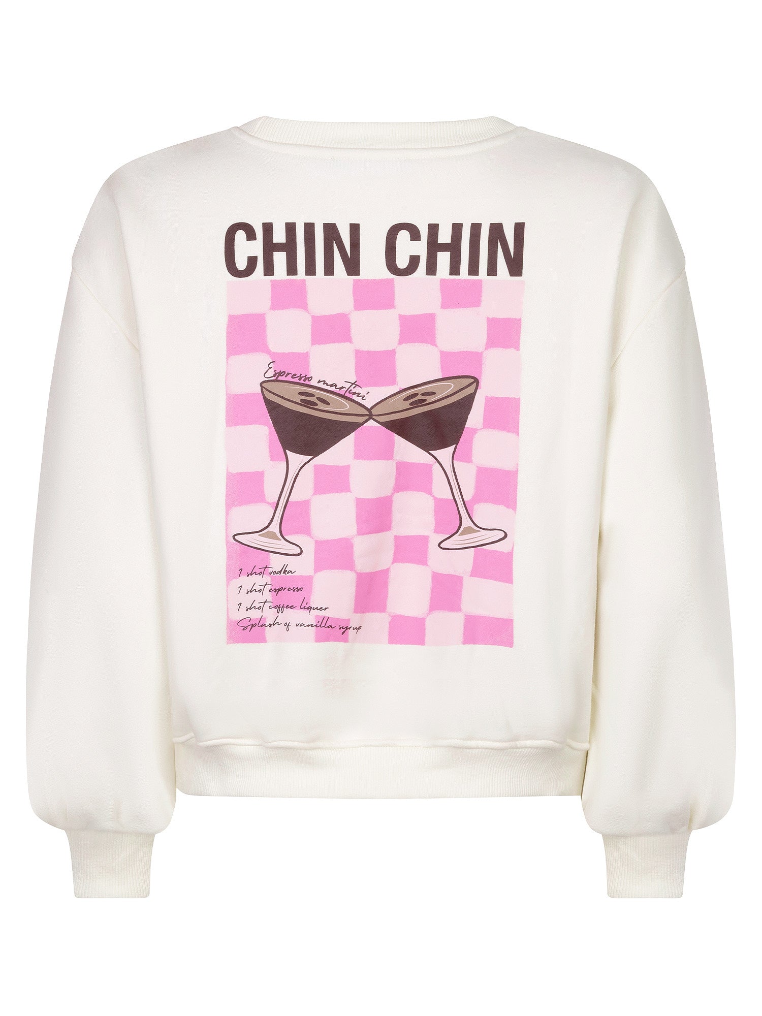 Sweater Cheers babe - Ecru