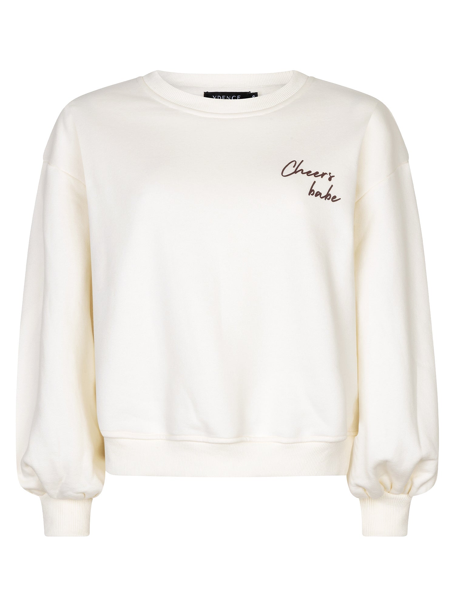 Sweater Cheers babe - Ecru