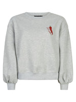 Sweater Just chillin - Grey melange