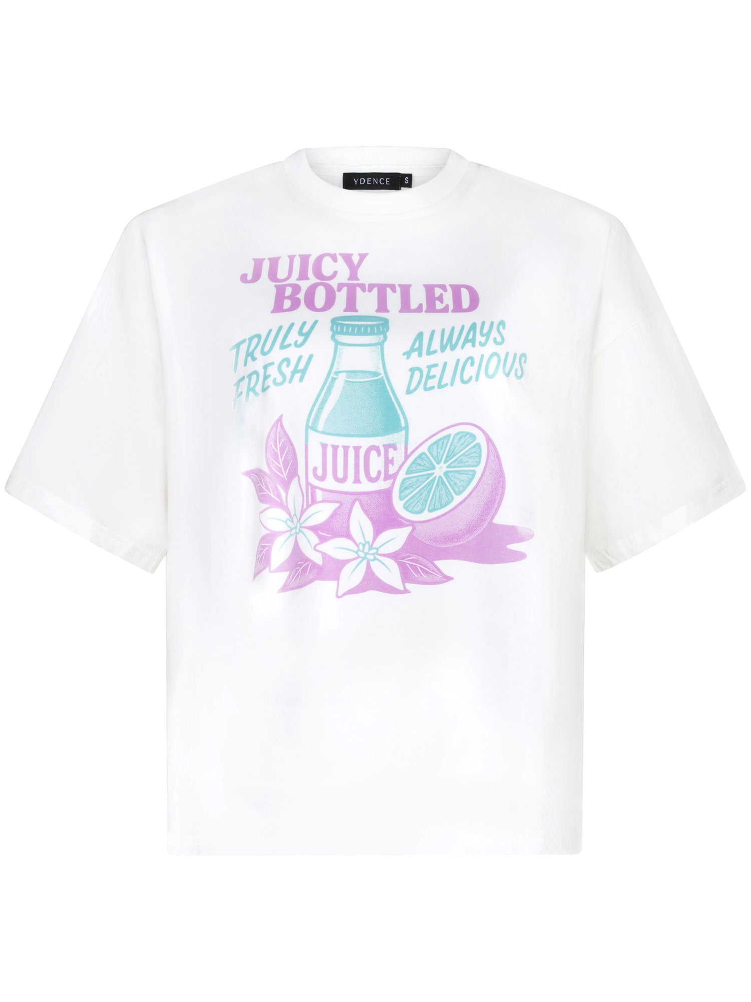 T-shirt Juicy bottle - Violet