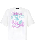 T-shirt Juicy bottle - Violet