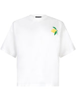T-shirt Les Citrons - lilac/yellow