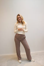 Yaseyra hw pant - rose violet