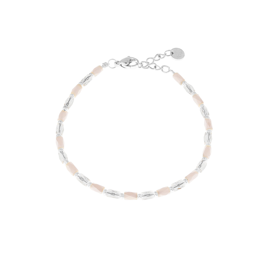 Terra White Bracelet Silver