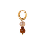 Truffle punch hoop gold
