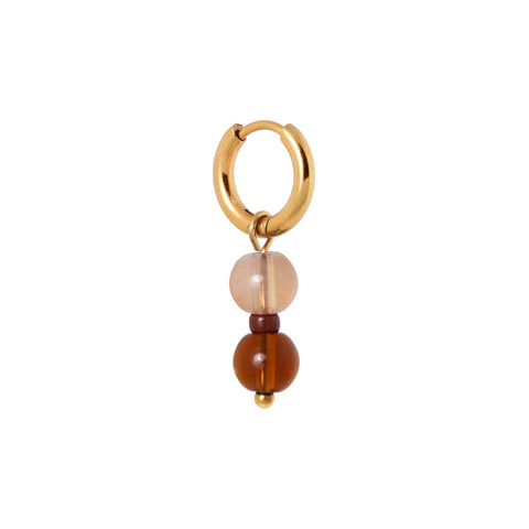 Truffle punch hoop gold