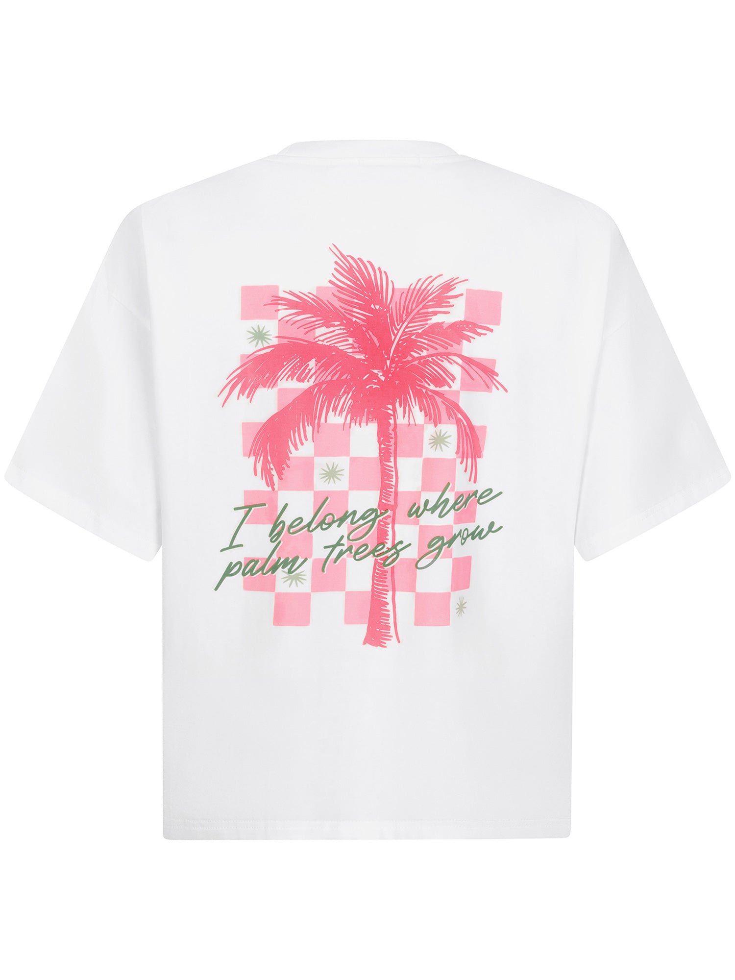 T-shirt I Belong- Off-white