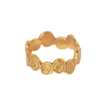 Twirl ring gold