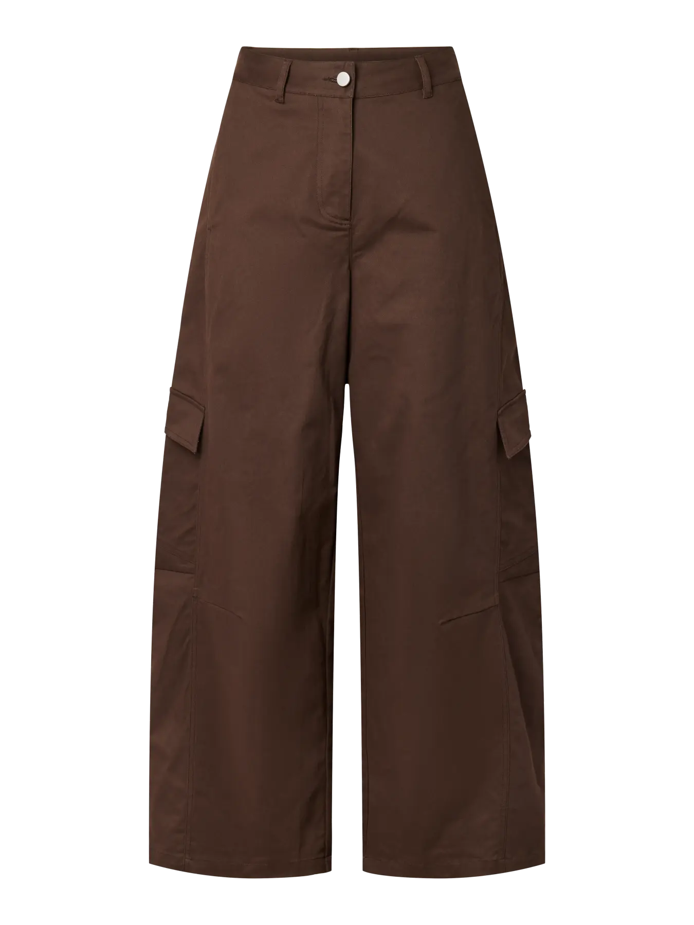 Yascarine mw cargo pant - chocolate brown
