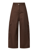 Yascarine mw cargo pant - chocolate brown