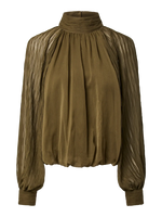Yasolera ls top - dark olive