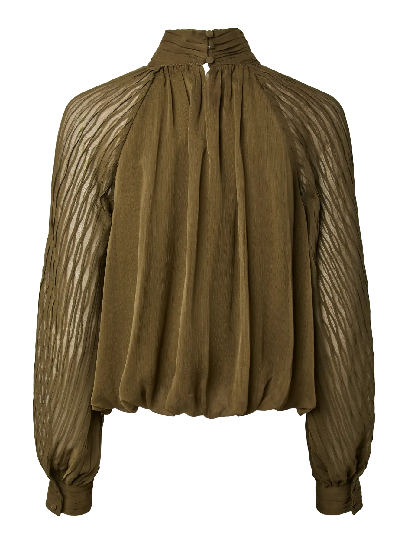 Yasolera ls top - dark olive