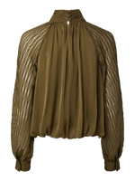 Yasolera ls top - dark olive