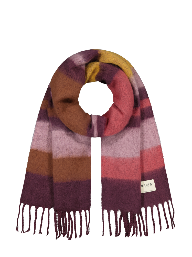Eluzabeth Scarf - Dark red