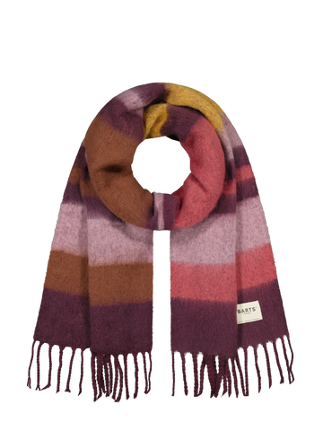Eluzabeth Scarf - Dark red