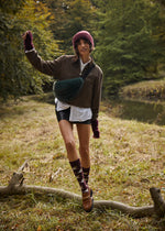 Arugama Beanie - Aubergine