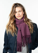 Josephyna scarf - Aubergine