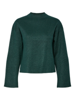 Yascastor ls knit pullover - ponderosa pine dtm metallic