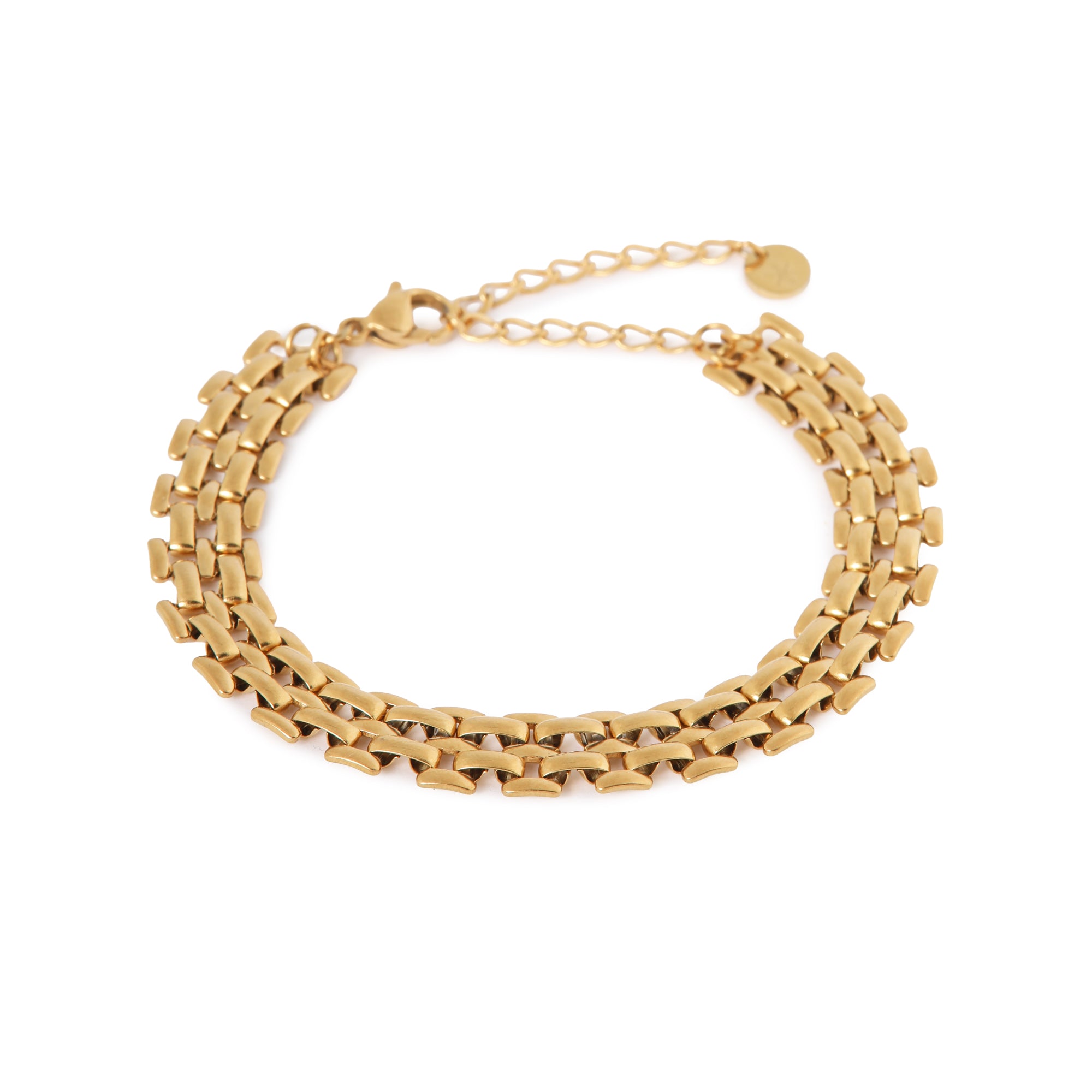 Watch me bracelet gold