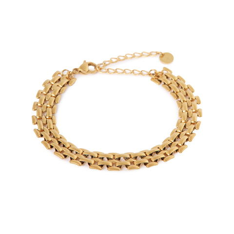 Watch me bracelet gold