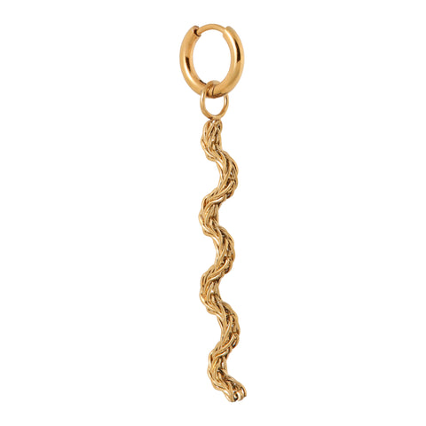 Waves hoop gold