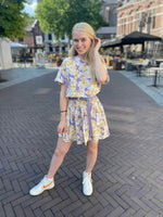 Marte ladonna ss top - p purple flower