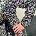 Yasmultiseq ls wrap dress show - fuchsia purple