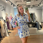 Yasbillie 3/4 shirt dress -  star white