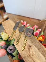 Doing goods - Holly heart cheese knife - gekarteld mes met vorkpunt
