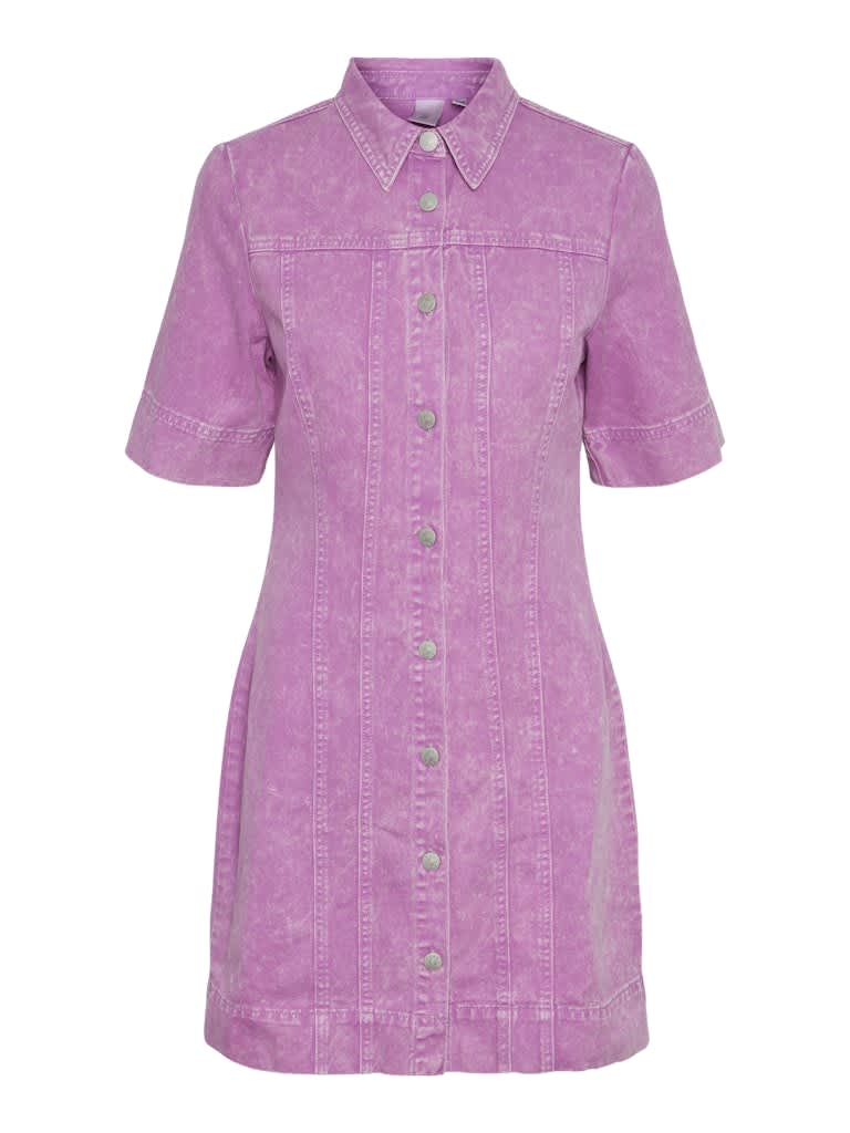 Yasvioletta 2/4 denim dress - Liatris