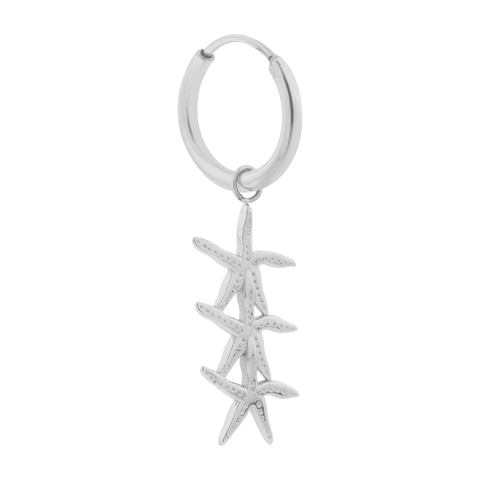 Single You're my seastar hoop silver