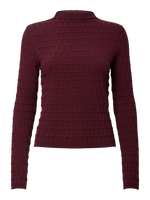Yastrixo ls knit pullover - Port royale