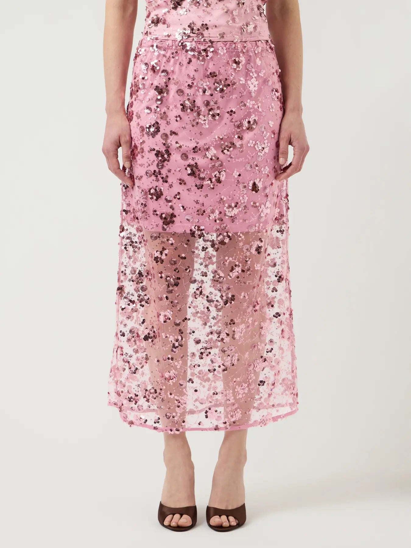 Yassequina hw long skirt - orchid smoke