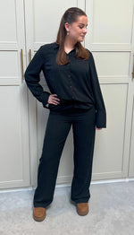 yaspira ls shirt - black