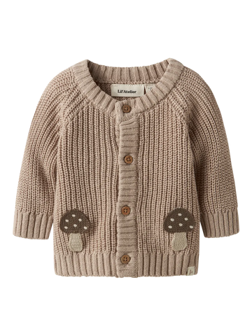 Nbmemlen lak ls knit card lil - oxford tan