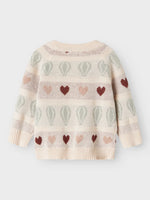 Nbflamai kny ls knit card lil