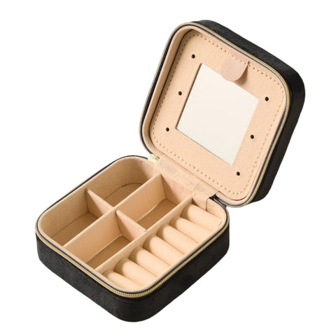 Jewellery Box - Velvet Black