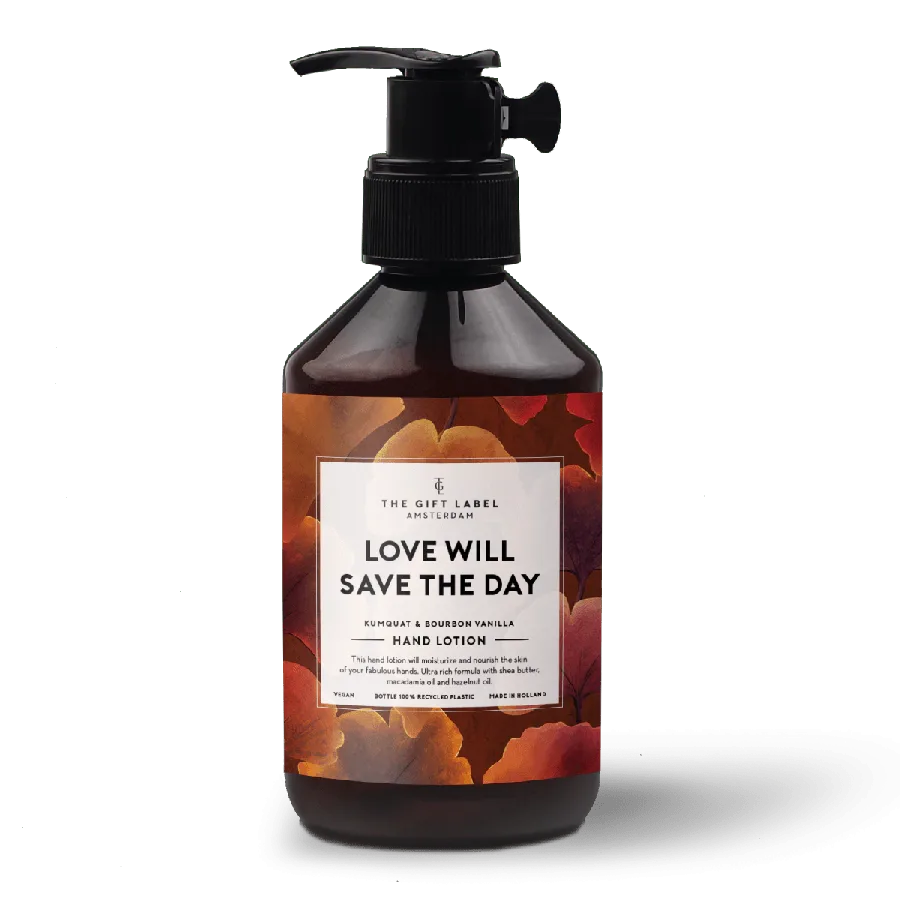 HAND LOTION 250ML - LOVE WILL SAVE THE DAY