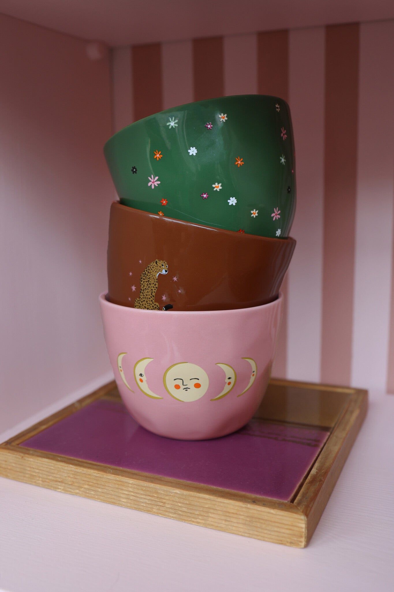 Large Pink Cup Moon