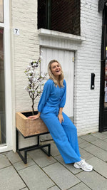 MSCHAudia 3/4 Wrap Top - Regatta