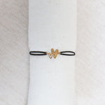 Two hearts bracelet