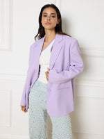 Oversized blazer BODI - Lilac