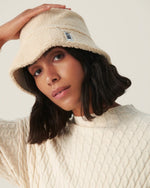 Teddy bucket hat - light sand os