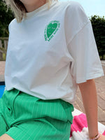 T-shirt More Amore - off-white