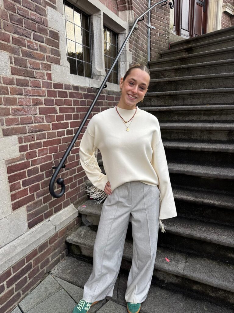 YASFRINGA LS O-NECK KNIT PULLOVER S. - Birch